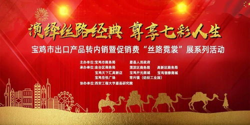 寶雞市舉辦出口產(chǎn)品轉(zhuǎn)內(nèi)銷暨促消費‘絲路霓裳’服裝展系列活動啟動儀式